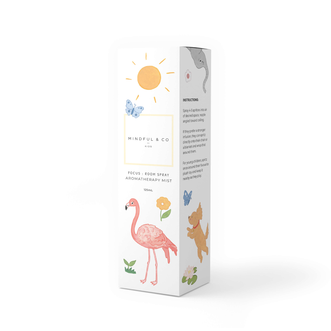 Kids Focus Aromatherapy Spray – Study & Calm Mist