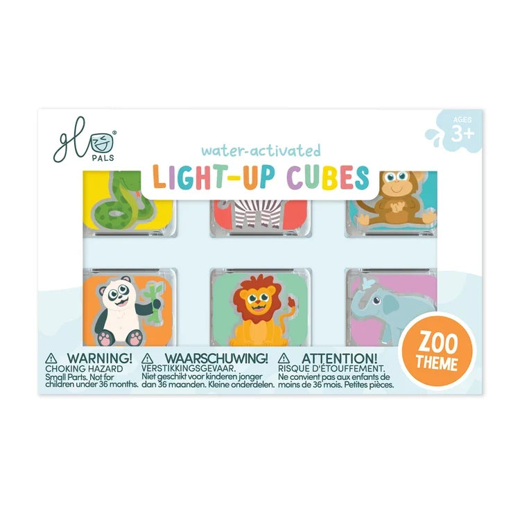 Jellystone Designs - Light-Up Cubes - 6 pack - Zoo