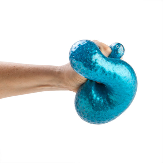 Smoosho's Jumbo Glitter Squishy Bubble Ball – Oversized Glitter Sensory Fidget Toy