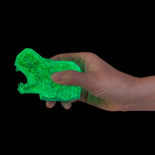 Smoosho's Super Glow-in-the-Dark Polyhedron Animals – Squishy Sensory Fidget Toy