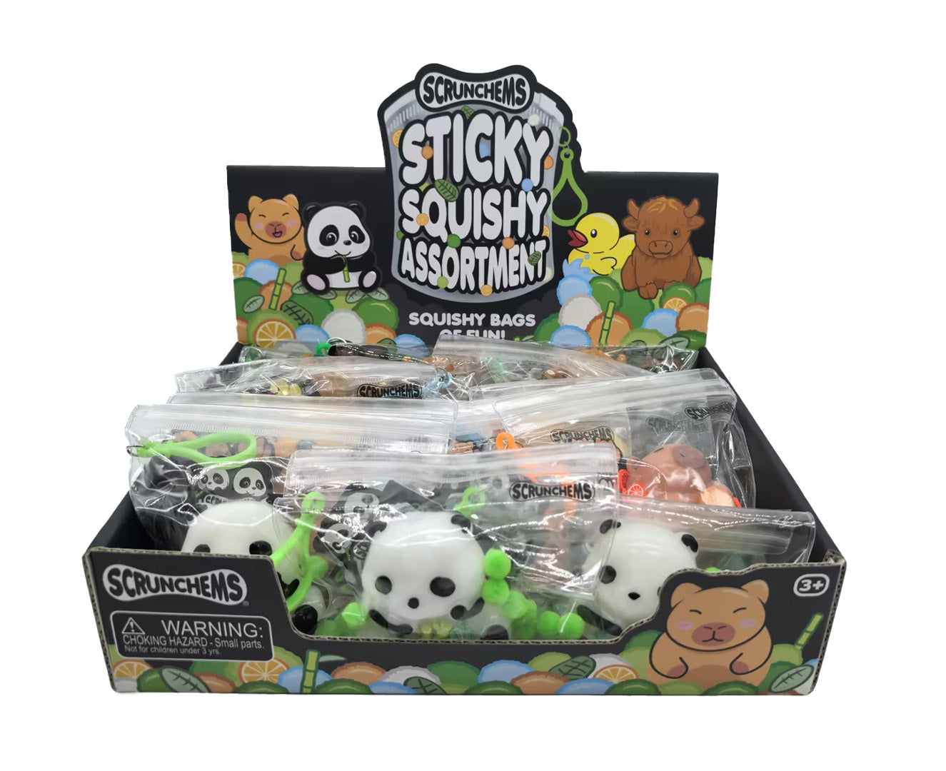 Scrunchems Sticky Animals - assorted