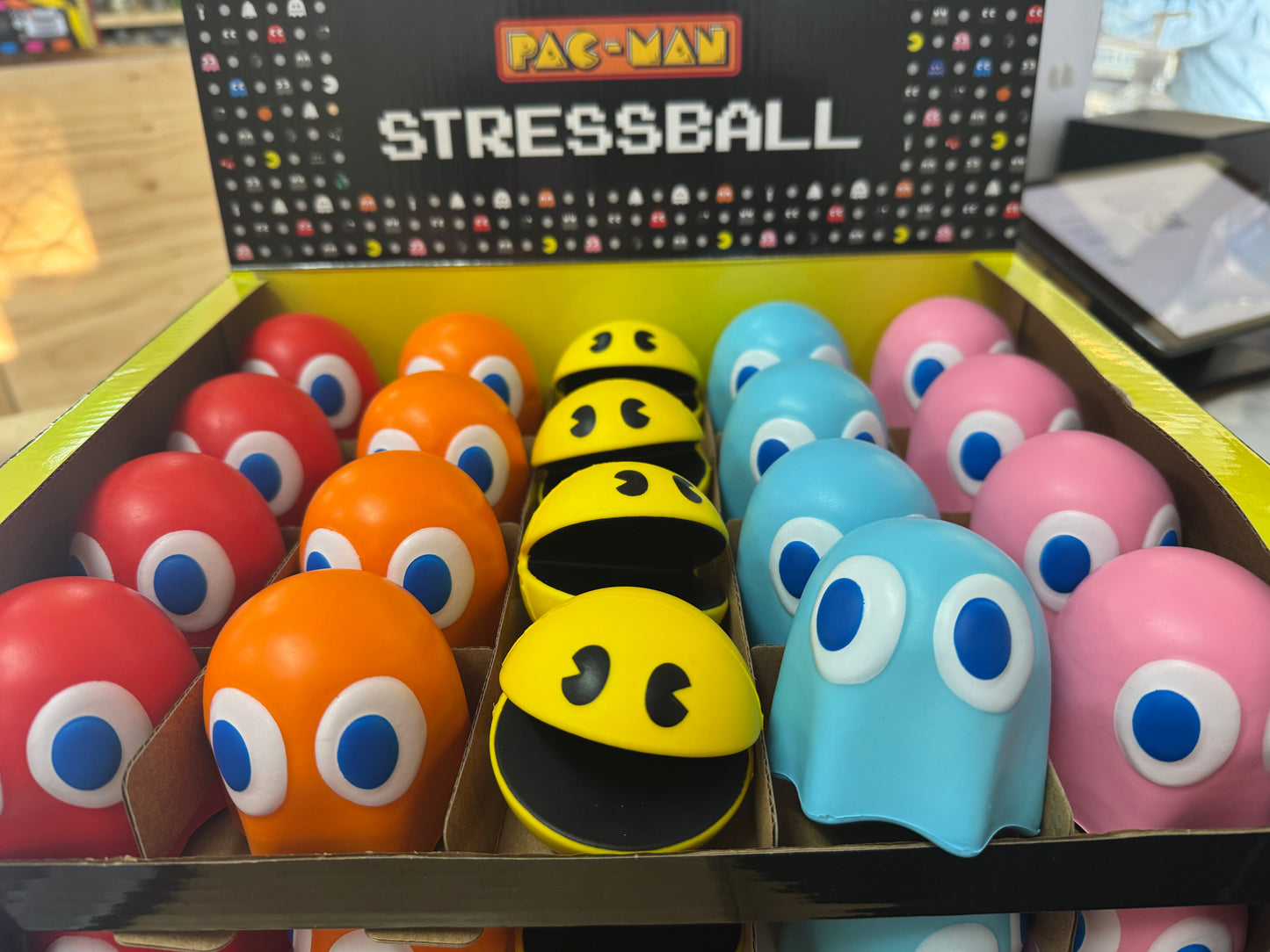 Pac-Man Stress Ball