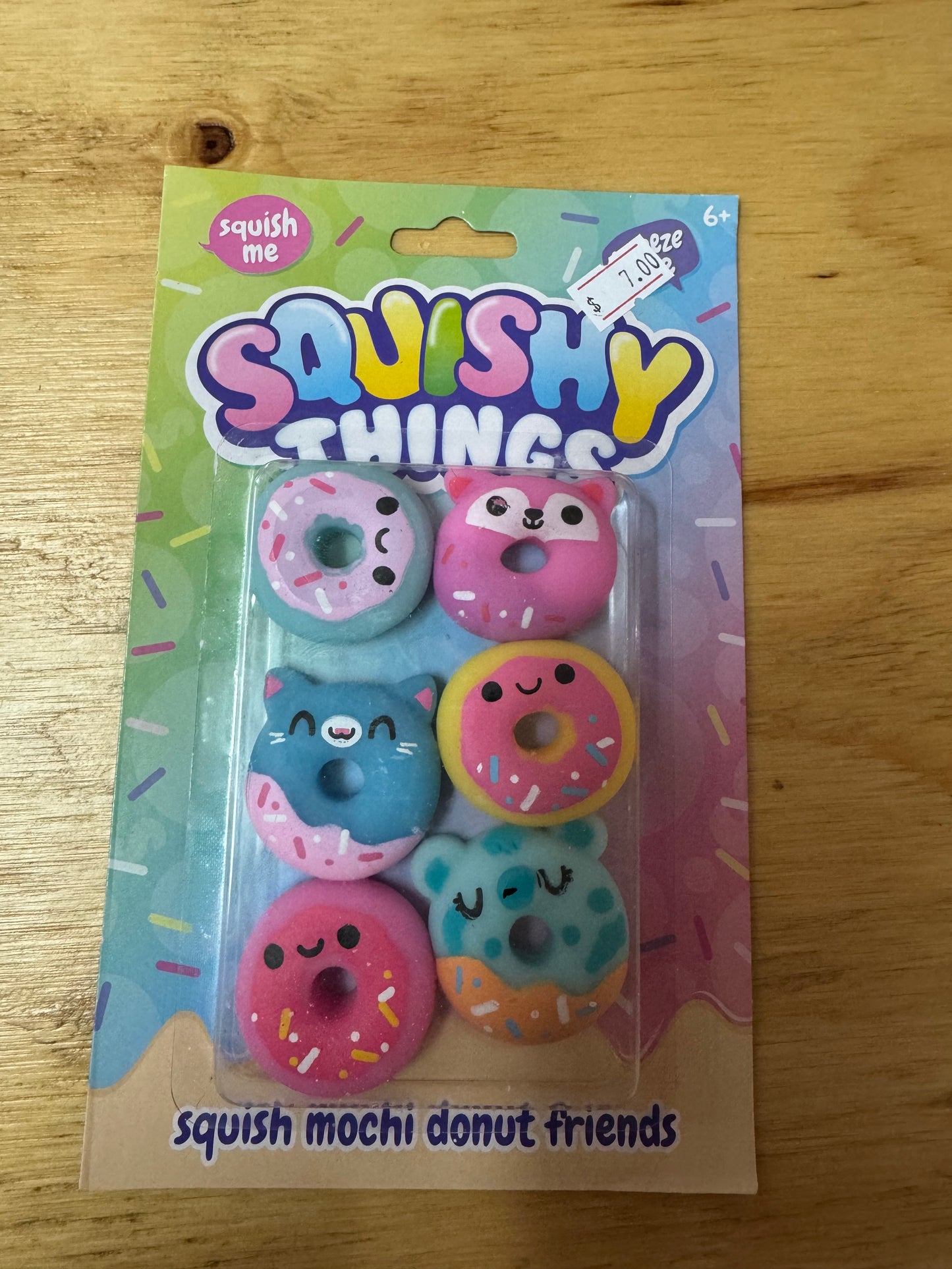 Squishy Things - Animal Donut 6 pack