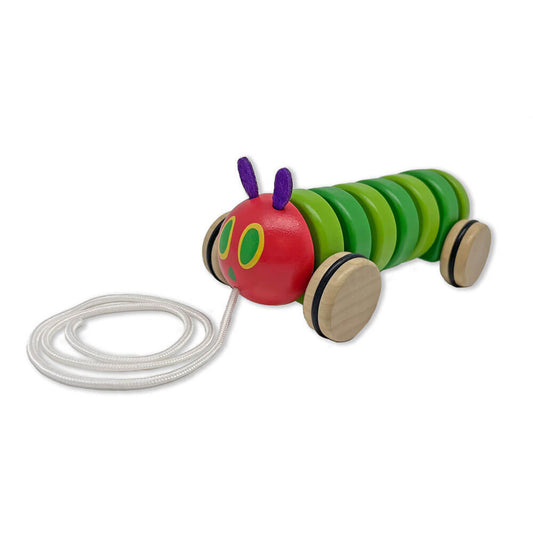 The Very Hungry Caterpillar Wooden Pull Along Toy
