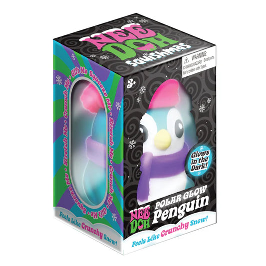 Nee Doh Polar Glow Penguins