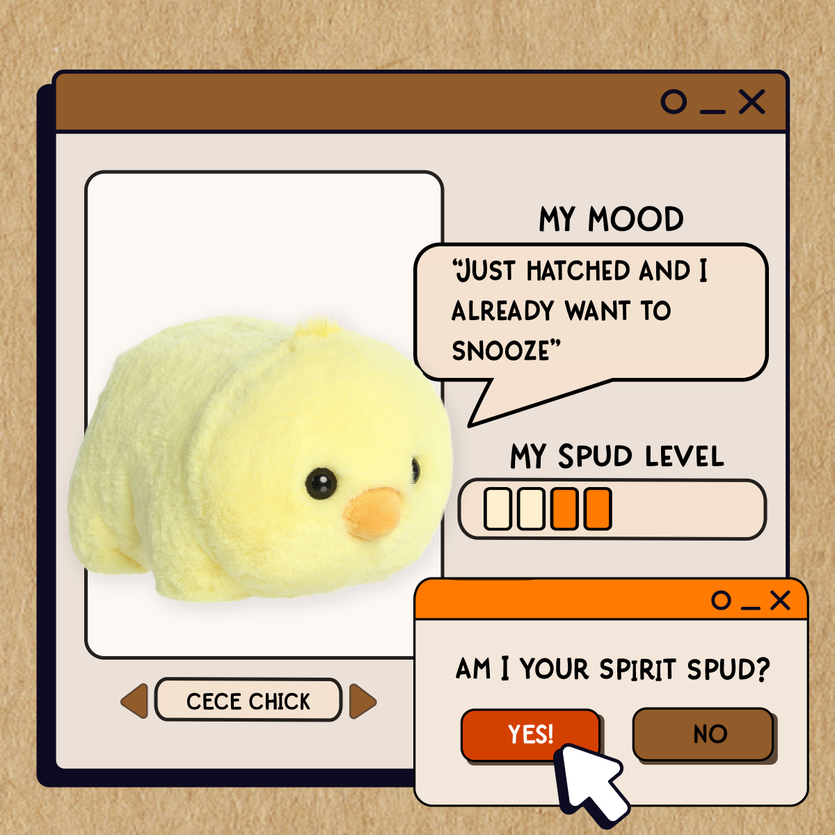 Spudsters™ - 10" Cece Chick™