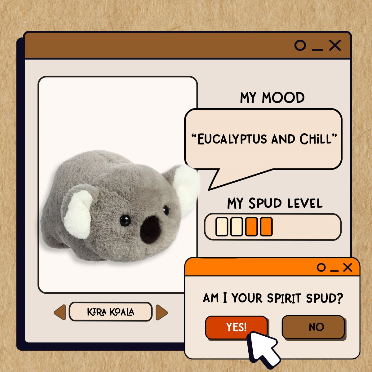 Spudsters™ - 10" Kira Koala