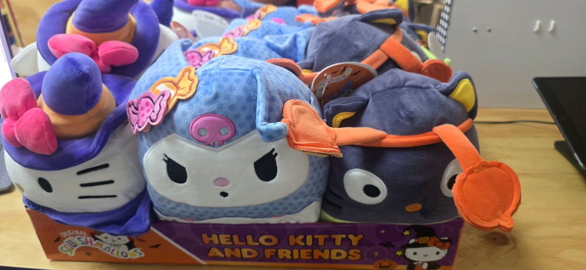 Squishmallows Halloween Hello Kitty & Friends 8” Assorted