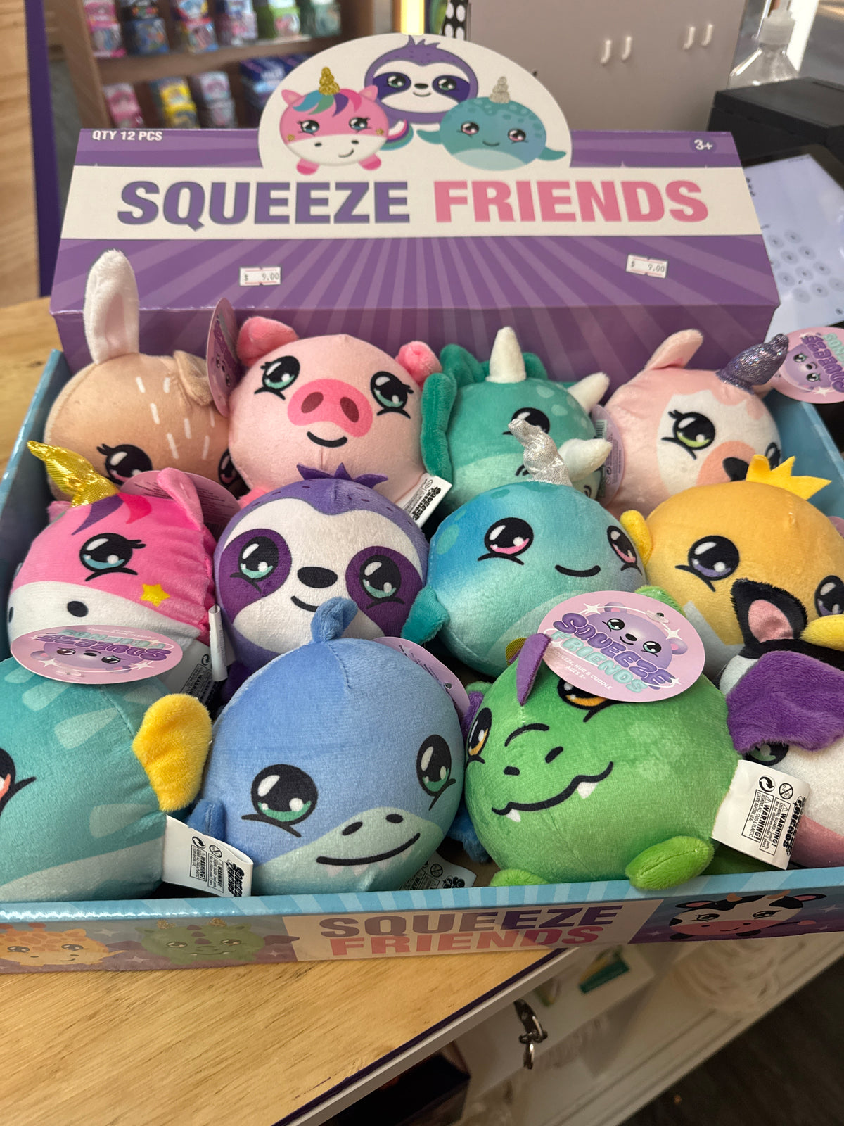 Squeeze Friends Plush