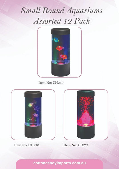 Small Round Aquariums - 3 designs