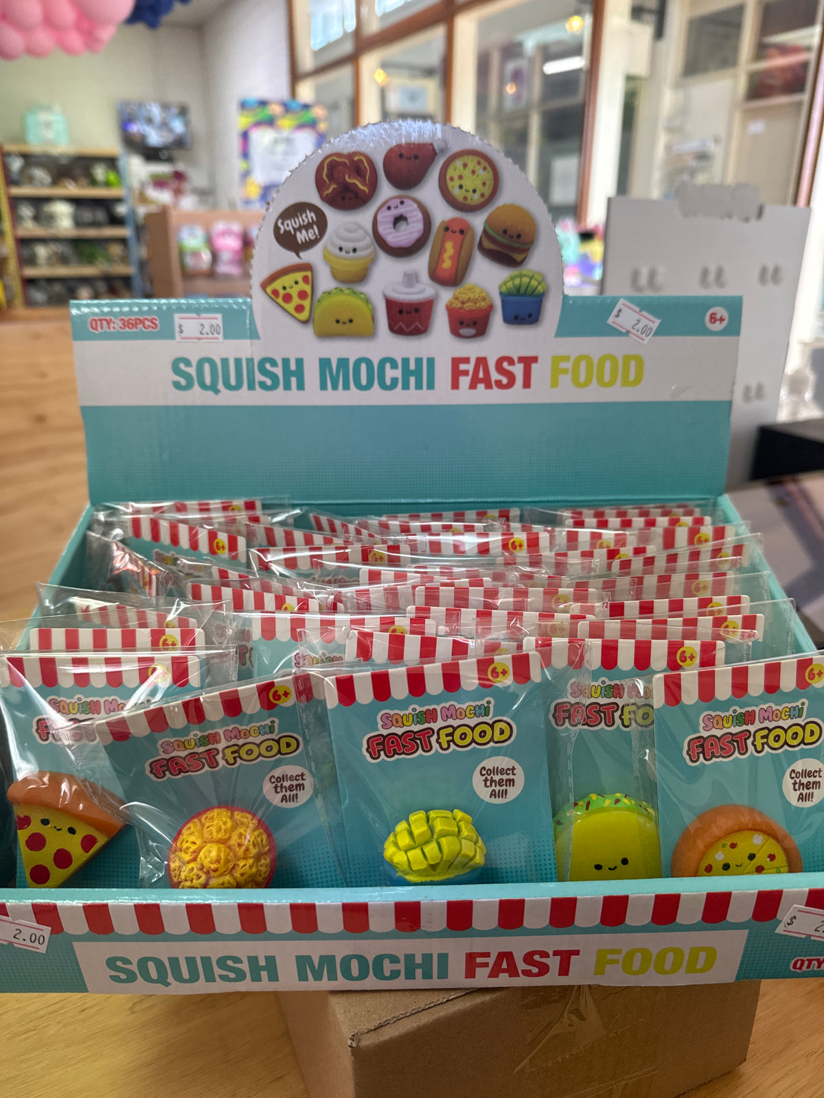 Squishy Mochi Fast Food