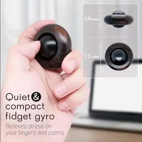 Wooden Gyro Fidget