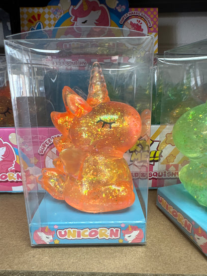 Squishy Glitter Unicorn assorted