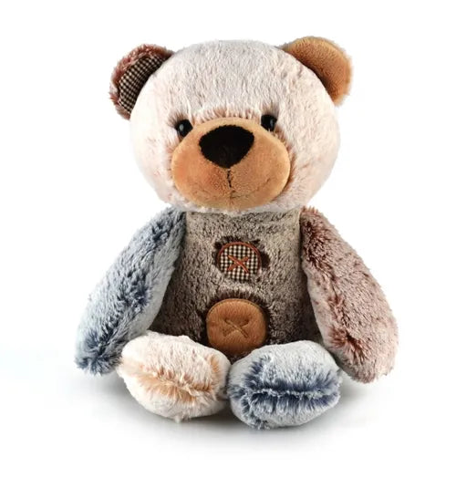 Patches Teddy Bear Brown 38cm