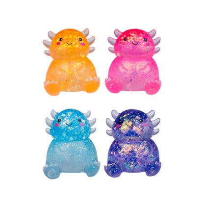 Smooshos Axolotl Glitter  Super Squeeze