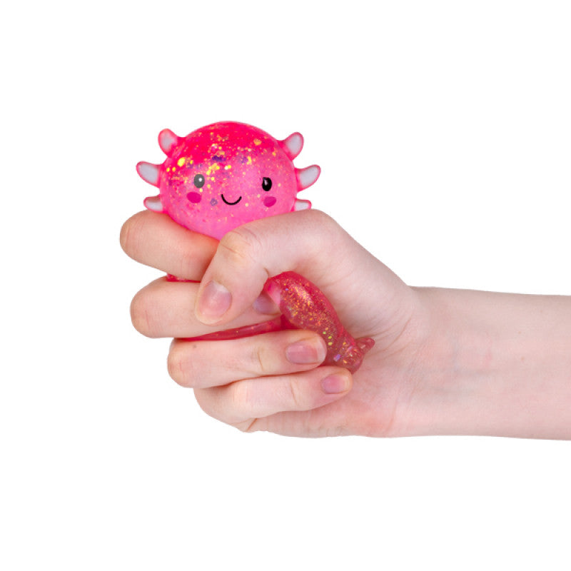 Smooshos Axolotl Glitter  Super Squeeze