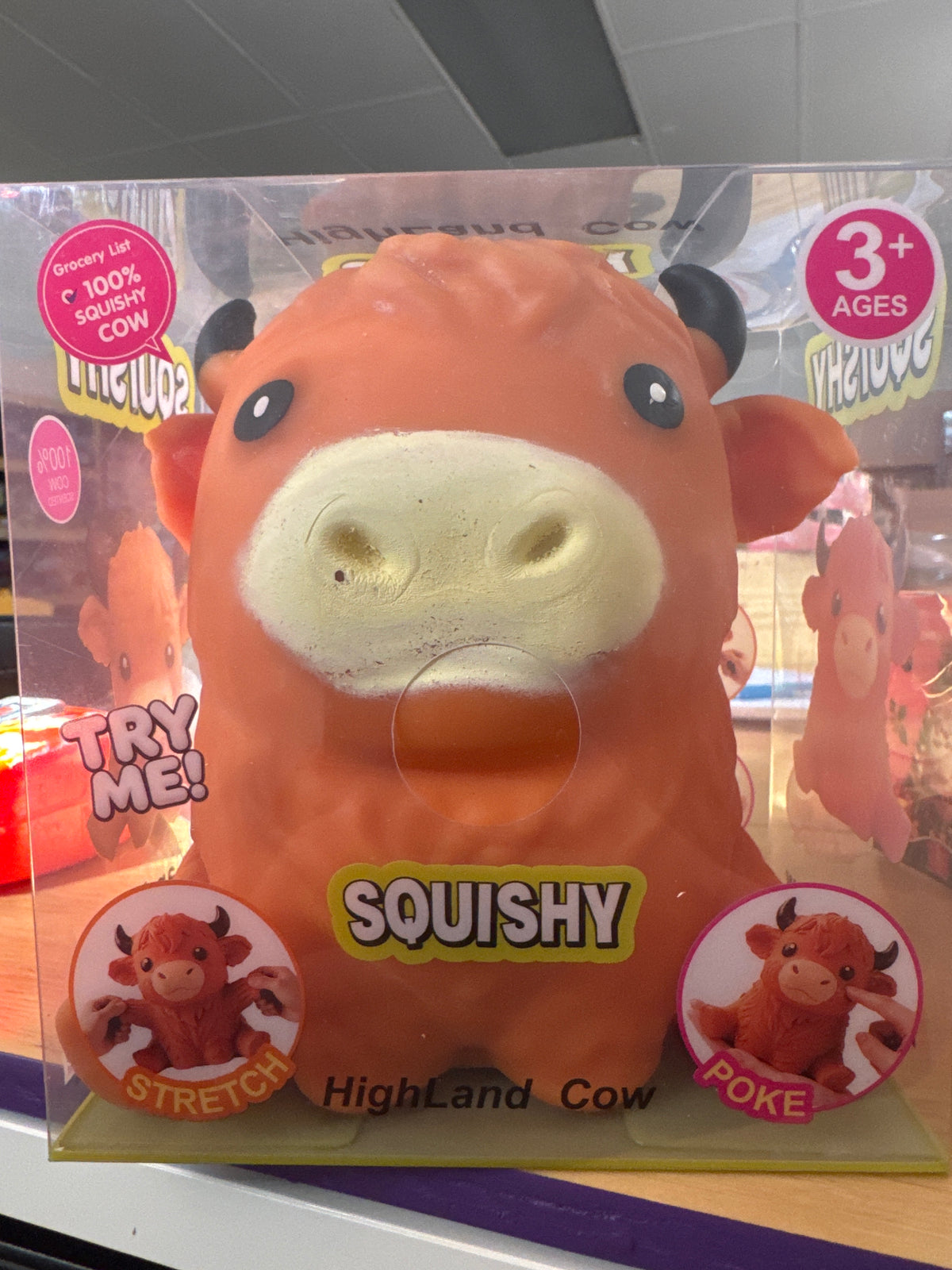 Giant Squeeze Mega Mallow Highland Cow Squishy