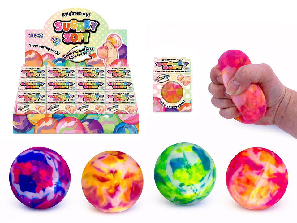 Squeeze Sugar Marble Stress Ball
