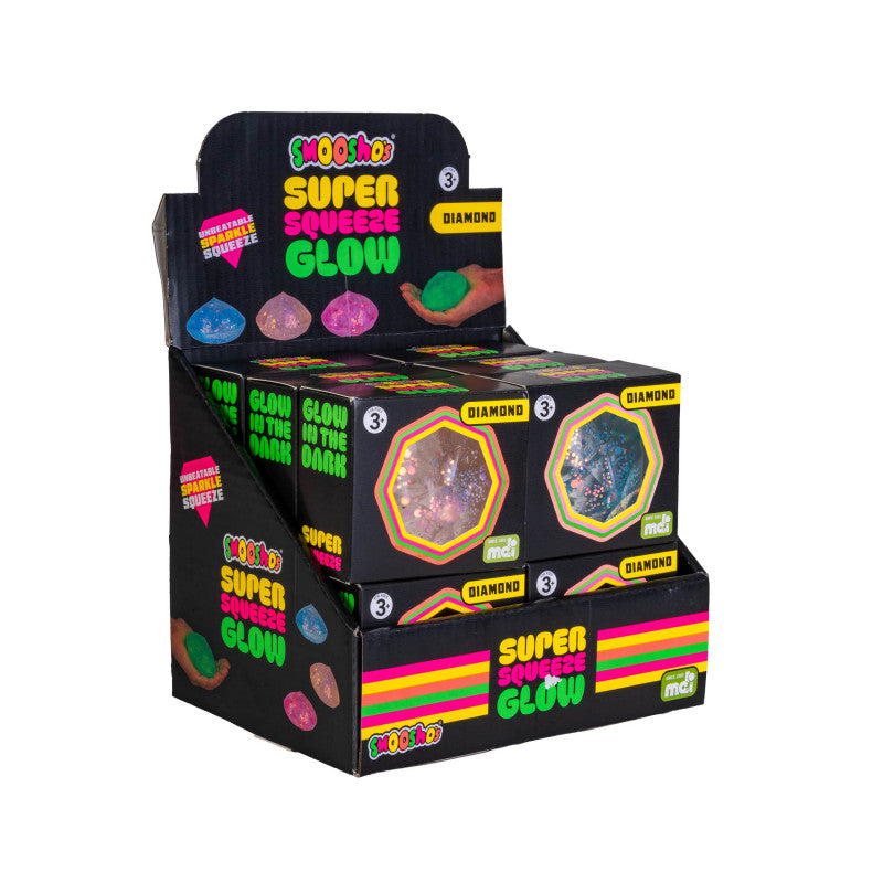 Smoosho's Super Squeeze Glow-in-the-dark Diamond