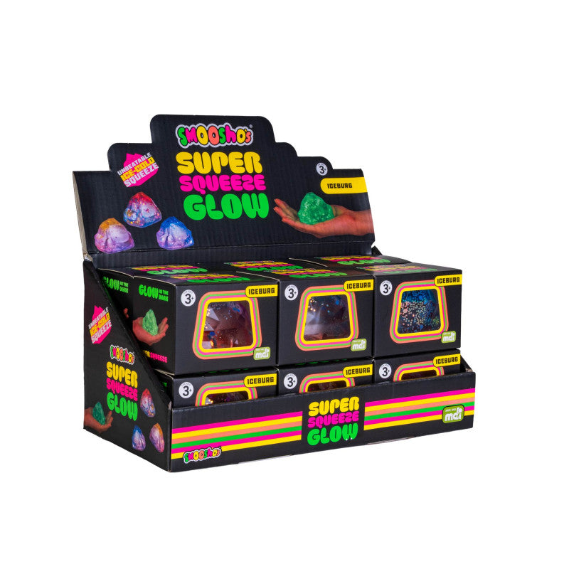 Smoosho's Super Squeeze Glow-in-the-dark Iceberg