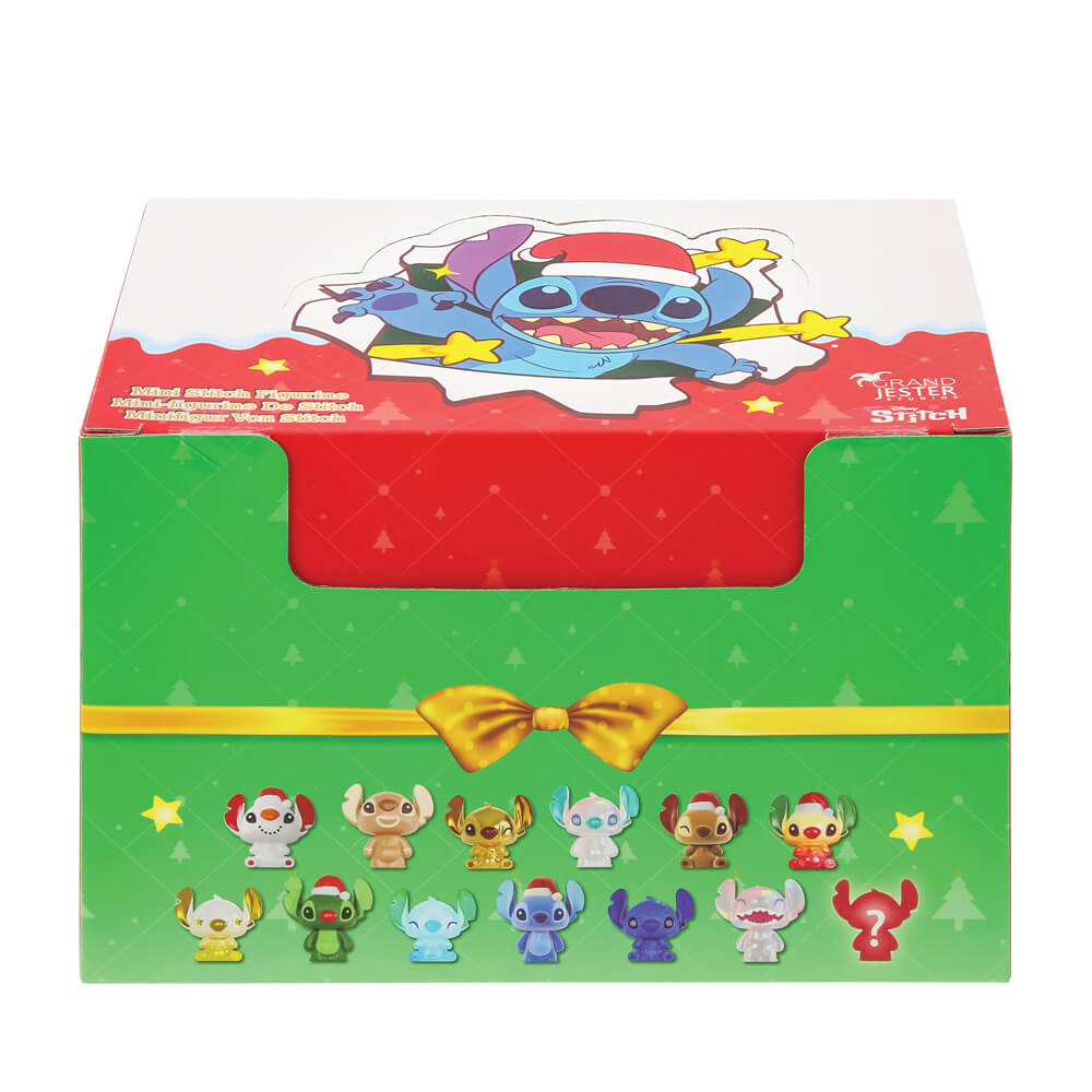 Disney Christmas Stitch Mini Figurine Blind Bags