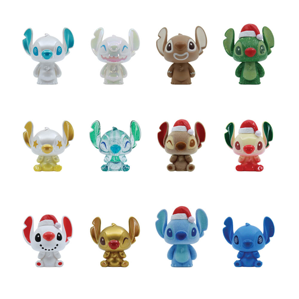 Disney Christmas Stitch Mini Figurine Blind Bags