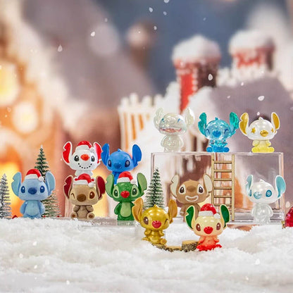 Disney Christmas Stitch Mini Figurine Blind Bags