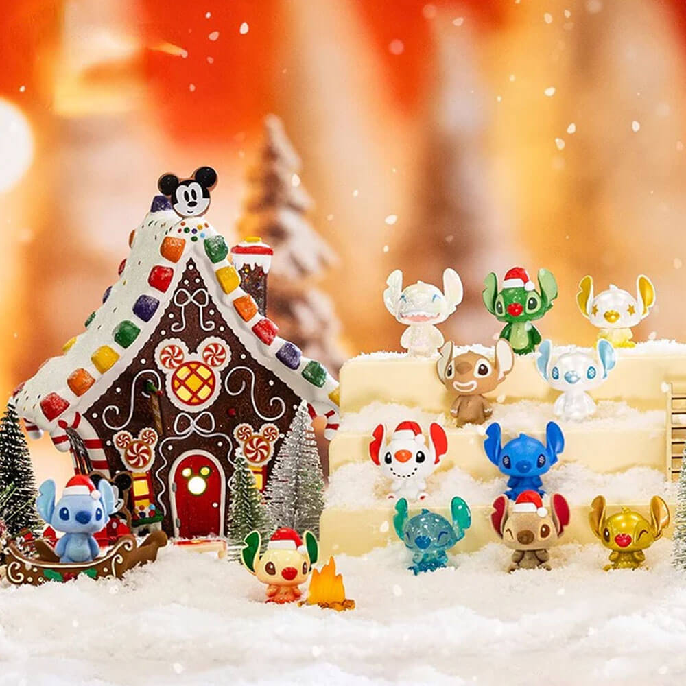 Disney Christmas Stitch Mini Figurine Blind Bags