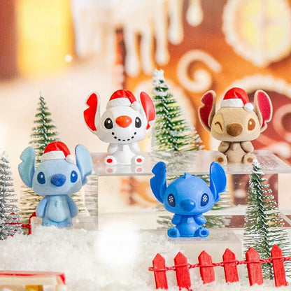 Disney Christmas Stitch Mini Figurine Blind Bags