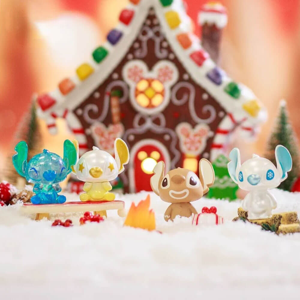 Disney Christmas Stitch Mini Figurine Blind Bags