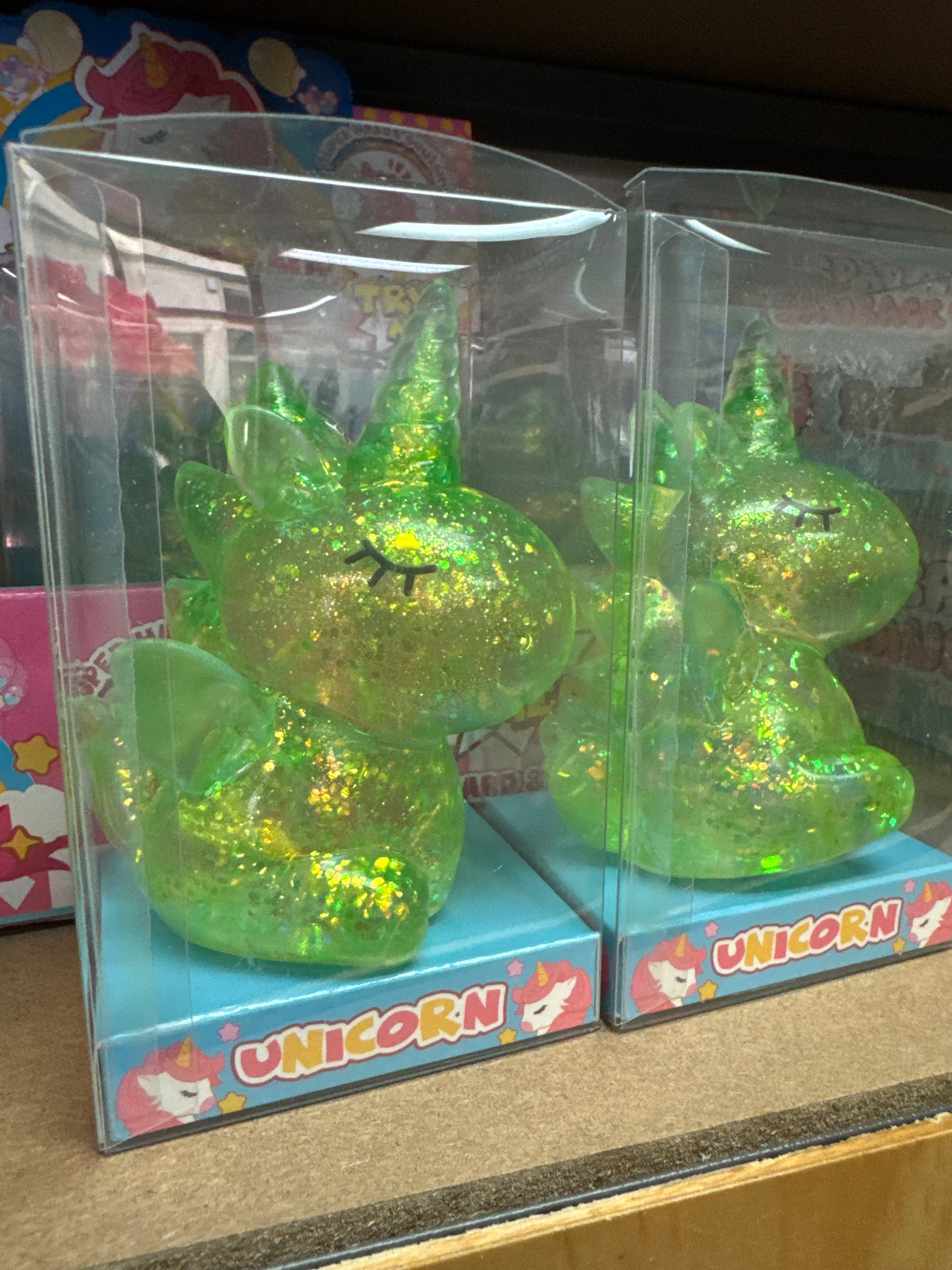 Squishy Glitter Unicorn assorted