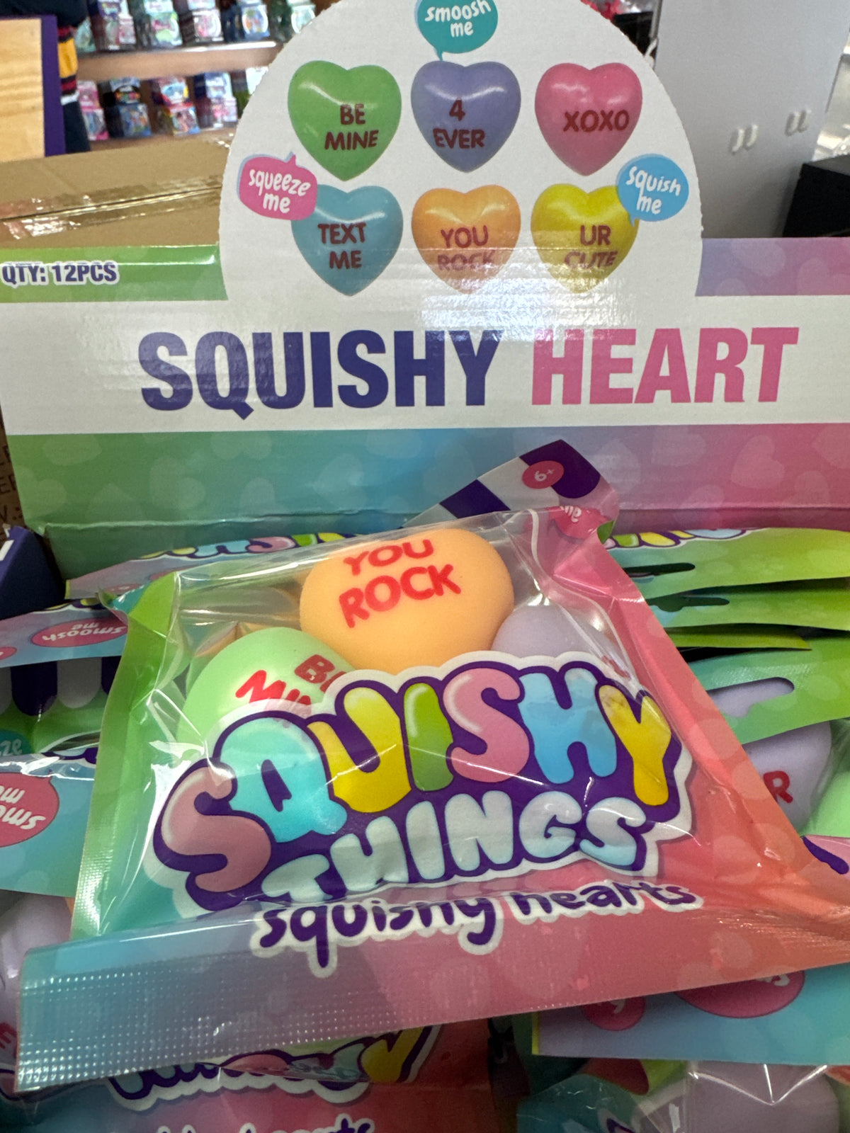 Sticky Squishy Heart 3 Pack