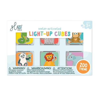 Jellystone Designs - Light-Up Cubes - 6 pack - Zoo