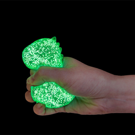 Smoosho's Super Squeeze Glow-in-the-Dark Dino – Sensory Fidget Toy