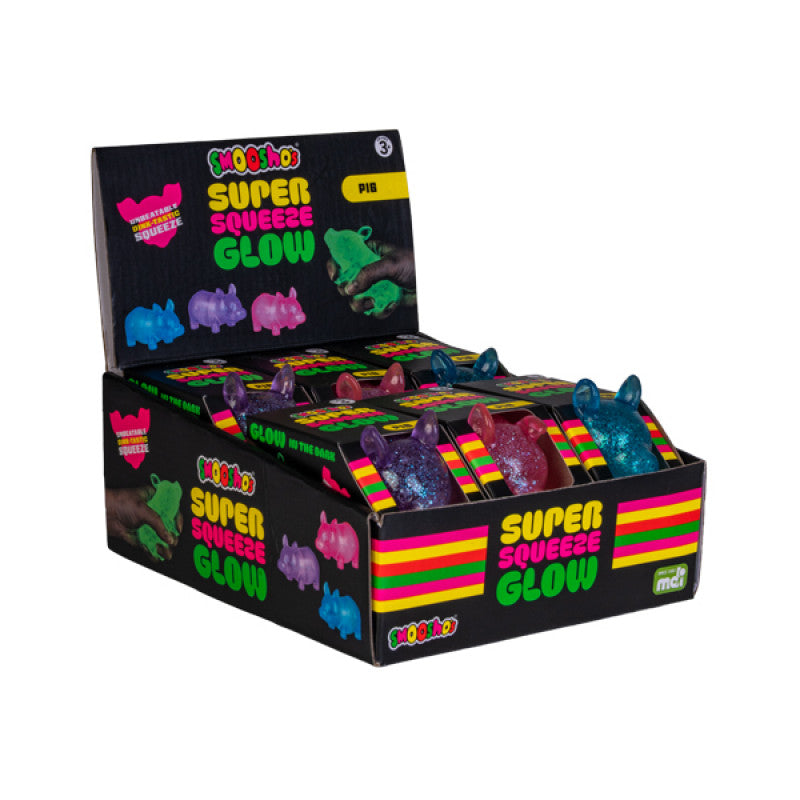 Smoosho's Super Squeeze Glow-in-the-dark Pig