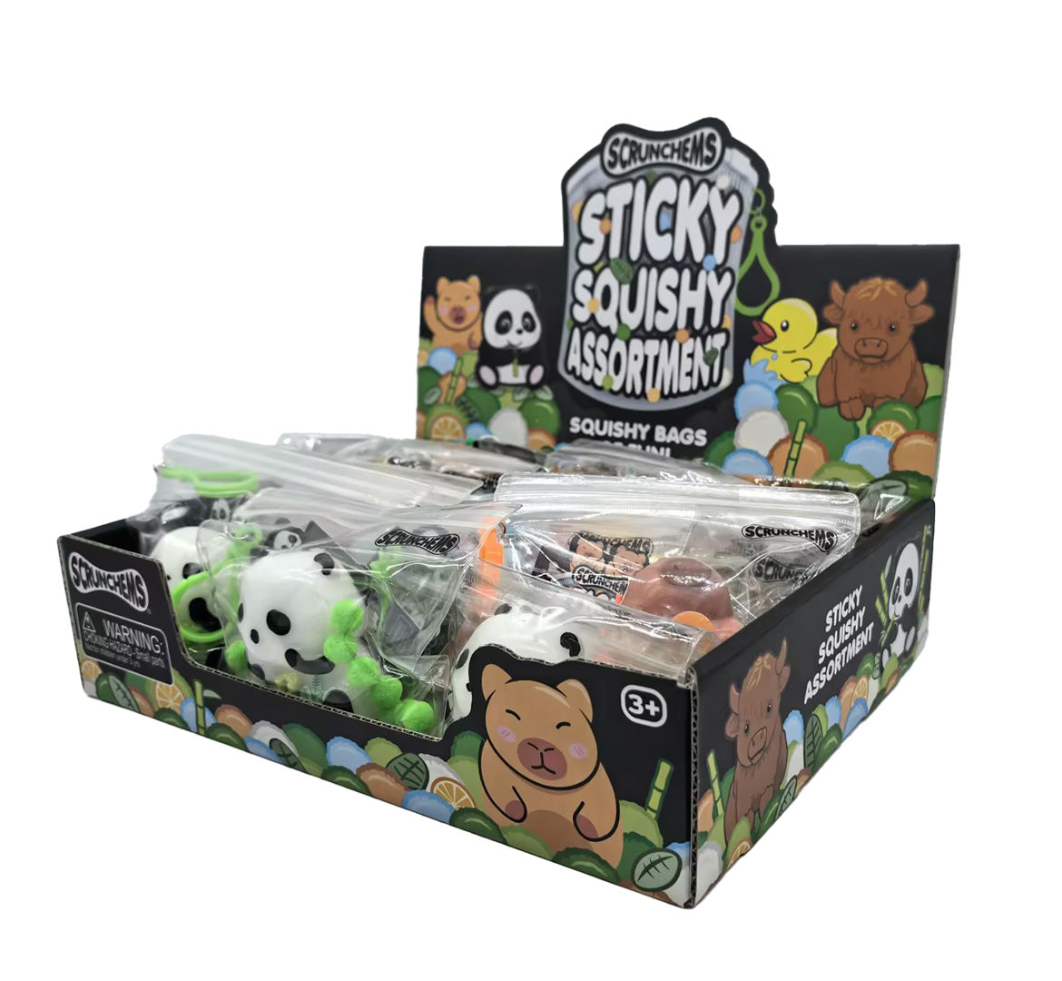Scrunchems Sticky Animals - assorted