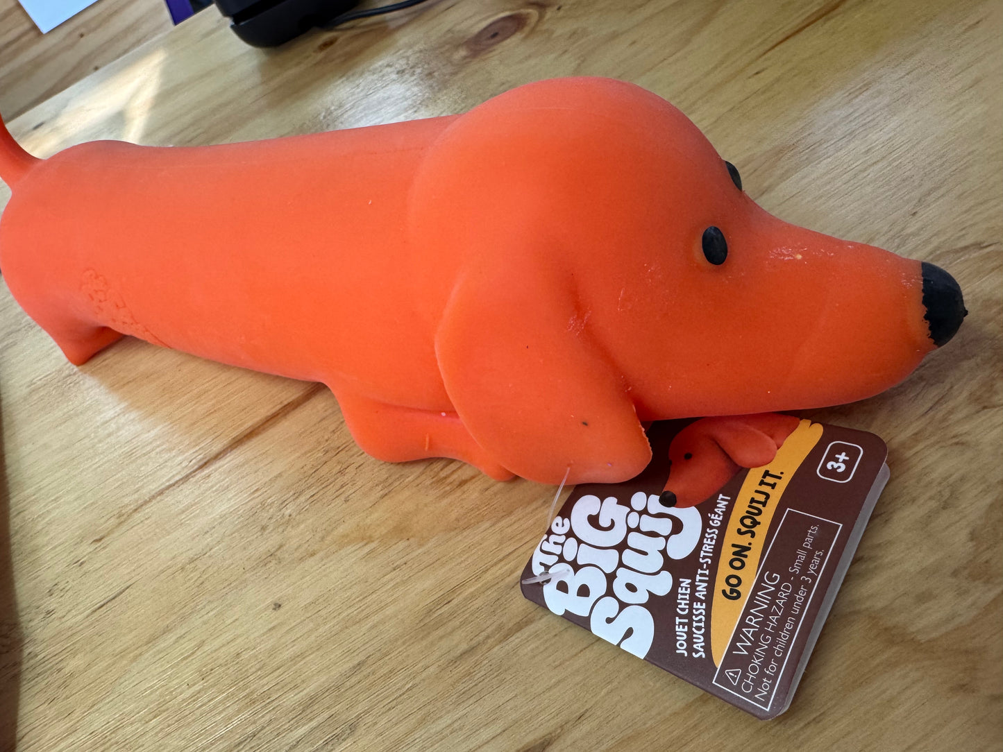 Keycraft - The Big Squij Dachshund Jumbo Squishy