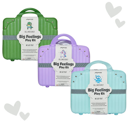Big Feelings Play Kit - Unicorn, Dino or Under the Seawith Suitcase