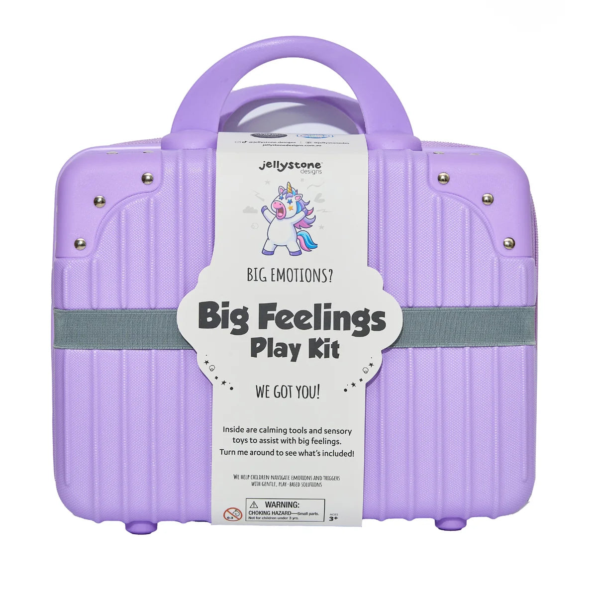 Big Feelings Play Kit - Unicorn, Dino or Under the Seawith Suitcase