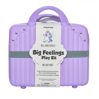Big Feelings Play Kit - Unicorn, Dino or Under the Seawith Suitcase