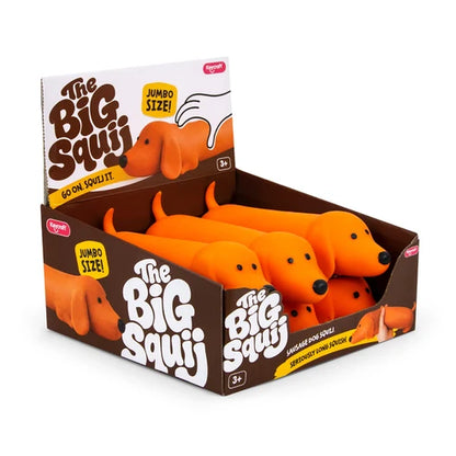 Keycraft - The Big Squij Dachshund Jumbo Squishy