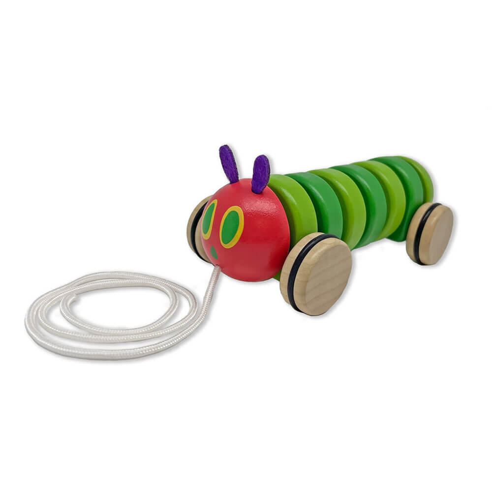 The Very Hungry Caterpillar Wooden Pull Along Toy