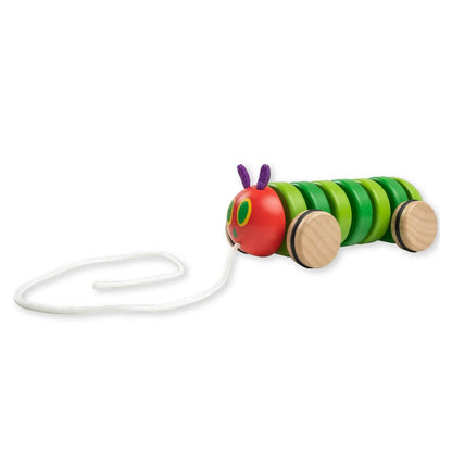 The Very Hungry Caterpillar Wooden Pull Along Toy
