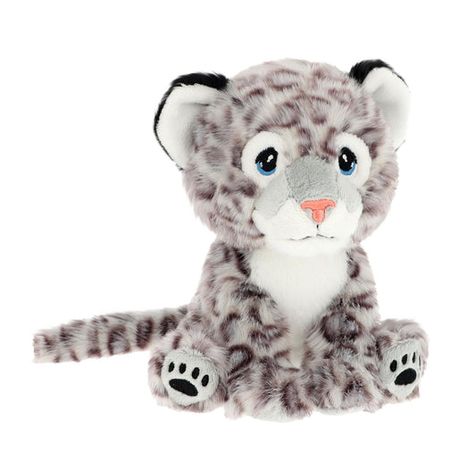 Keeleco Sitting Snow Leopard 14cm