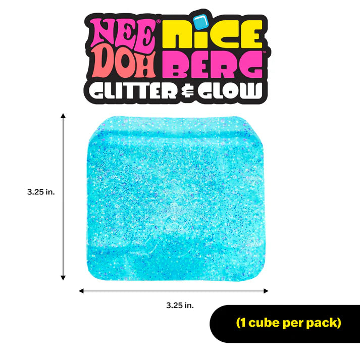 Nee Doh Glitter & Glow Niceberg