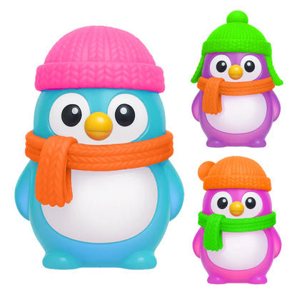 Nee Doh Polar Glow Penguins