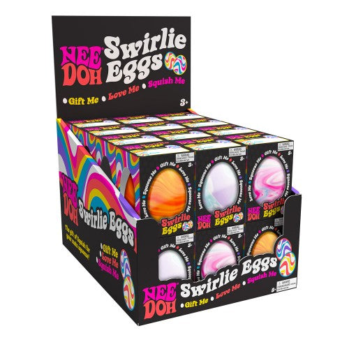 NeeDoh Swirlie Eggs