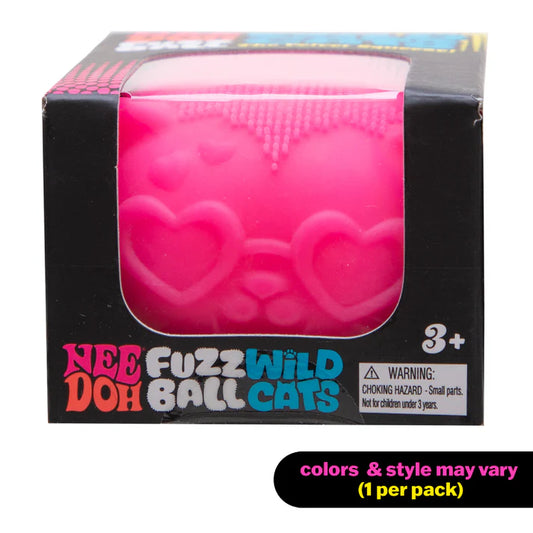 Nee Doh Fuzz Ball Wild Cats