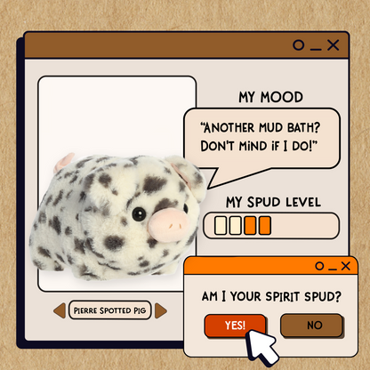 Spudsters™ - 10" Pierre Spotted Pig™