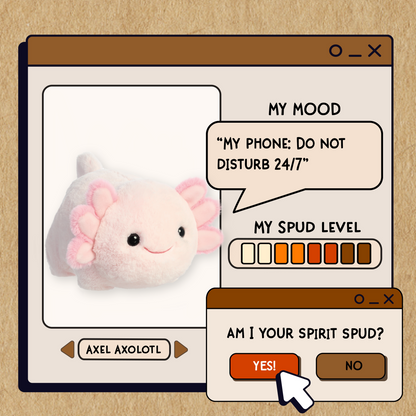 Spudsters™ - 10" Axel Axolotl